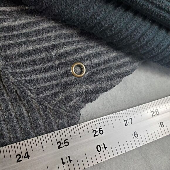 Vtg Detroit Red Wings Sweater Mens XL Grey Lee Sport NHL Ice Hockey Knit 1/4 Zip - Picture 4 of 7